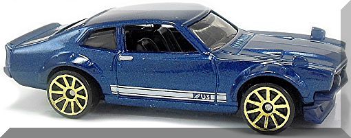 hot wheels custom ford maverick blue