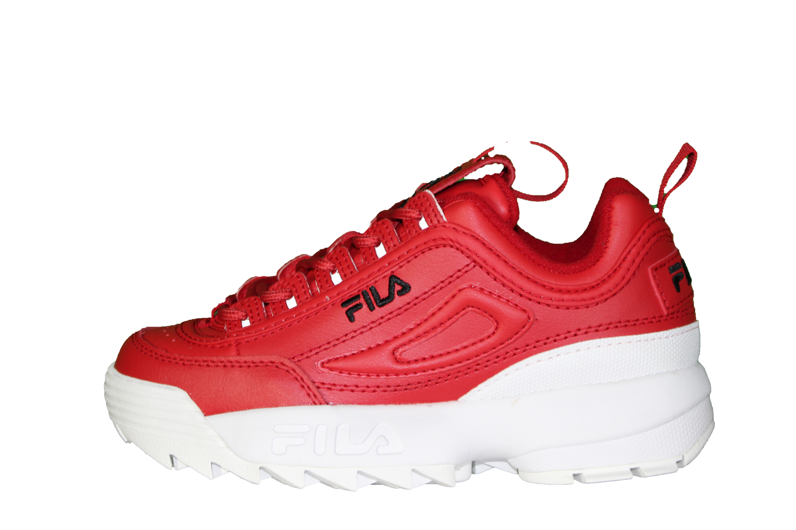 Fila Women's Disruptor II Premium Shoes: Red/White - 5FM00540-602 ...