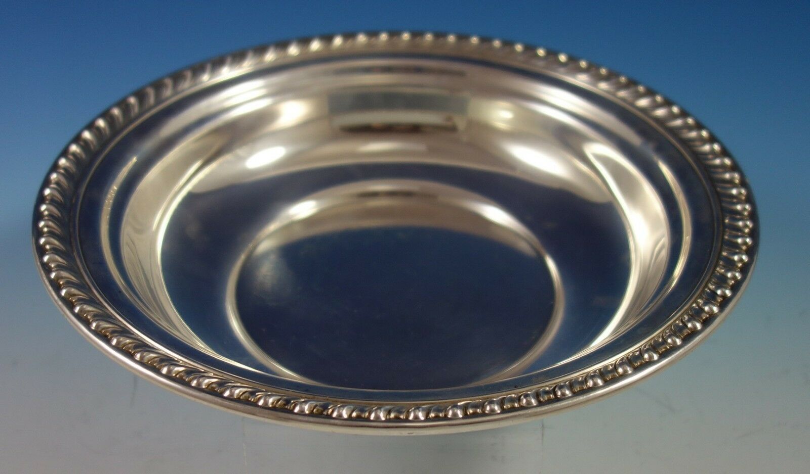 Halifax by Wallace Sterling Silver Fruit Bowl Gadroon Style #H102 (#2738) - $389.00