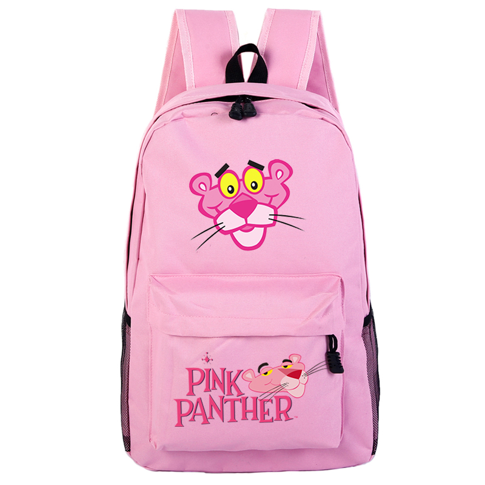 WM Pink Panther Backpack Daypack Schoolbag Pink Bag A Men's Accessories
