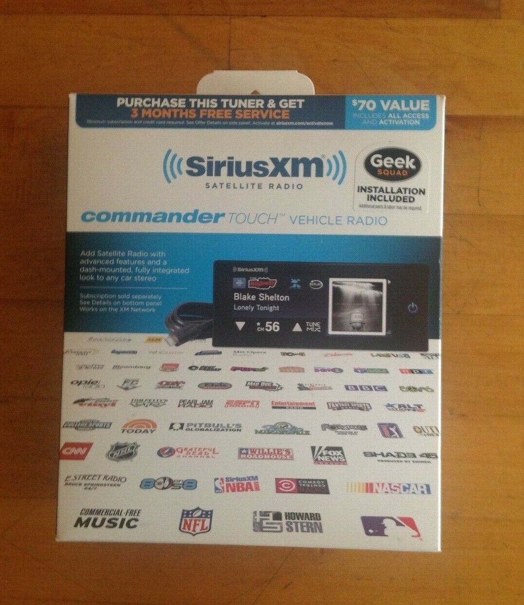 SiriusXM Commander Touch Satellite Radio Tuner w/ Touchscreen