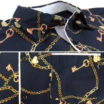 LW Men's Western Button Up Long Sleeve Designer Dress Shirt image 14