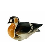 Lomonosov Russia Mallard Duck bird Canvasback figurine porcelain decoy v... - $123.75