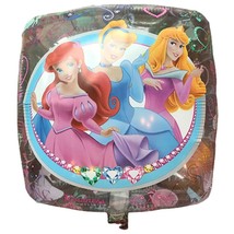 Disney Princess Clear Foil Mylar Balloon Happy Birthday Party Supplies 18"  New - $3.91