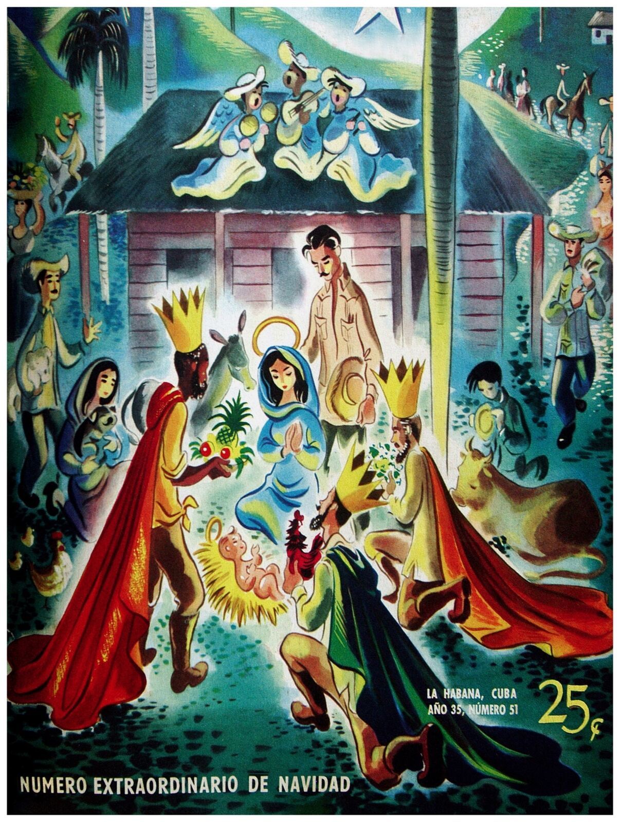 7630.Decoration Poster.Home Room design print.Jesus Nativity scene.Christian