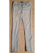 Old Navy Light Blue Denim Jeans Girls Size 12 Reg Super Skinny Leg 5 Pocket - $8.86