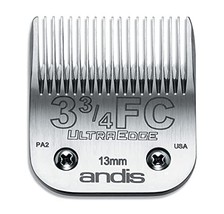 Andis Carbon-Infused Steel UltraEdge Dog Clipper Blade, Size-3-3/4 FC, 1/2-Inch  - $61.97