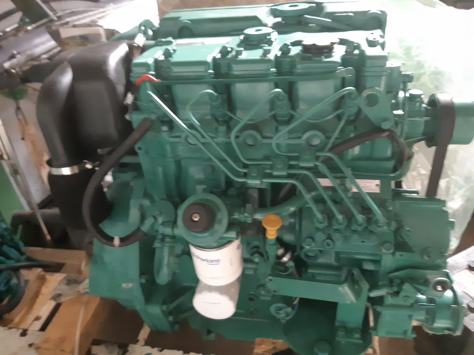 Volvo Penta D2-55 2007 Inboard Marine Diesel Engine Running Hours 420 ...