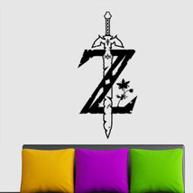 Zelda Breath of the Wild Z Sword of the Master Sticker for Wall Room Window Art - $21.95+