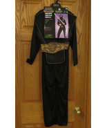 Childrens Halloween Costume Deluxe Muscle Ninja One Size Fits Most 3 Pc NEW - $12.86