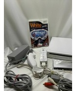 Nintendo Wii Console RVL-001 Bundle GameCube Compatible all wires &amp; 1 Game - $99.99
