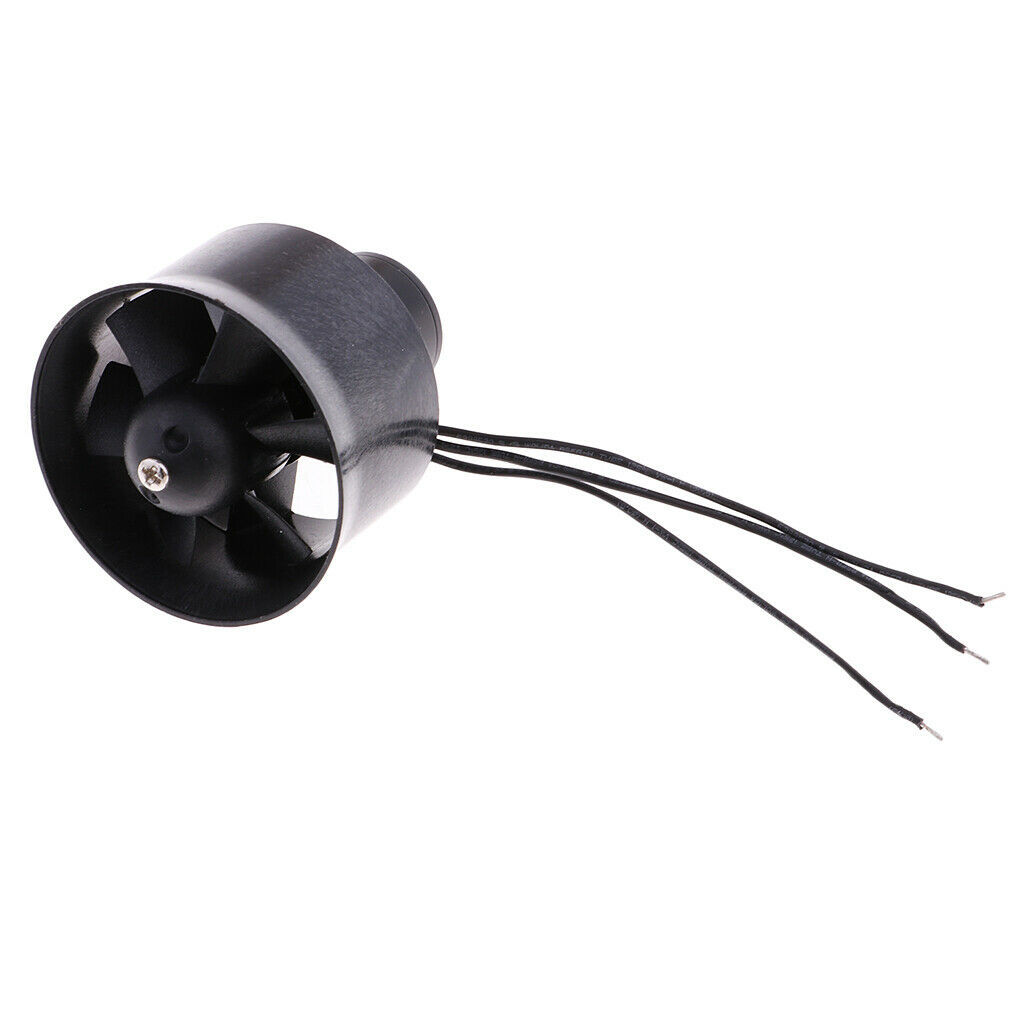 30mm 6 Blades Ducted Fan With 14000kv Brushless Dc Motor For Rc 