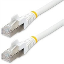 StarTech.com 6ft CAT6a Ethernet Cable, White Low Smoke Zero Halogen (LSZ... - $29.63