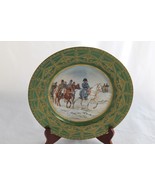 Napoleon Portrait Plate Imperial Crown Porcelain Austria Rare Vintage Na... - $175.00
