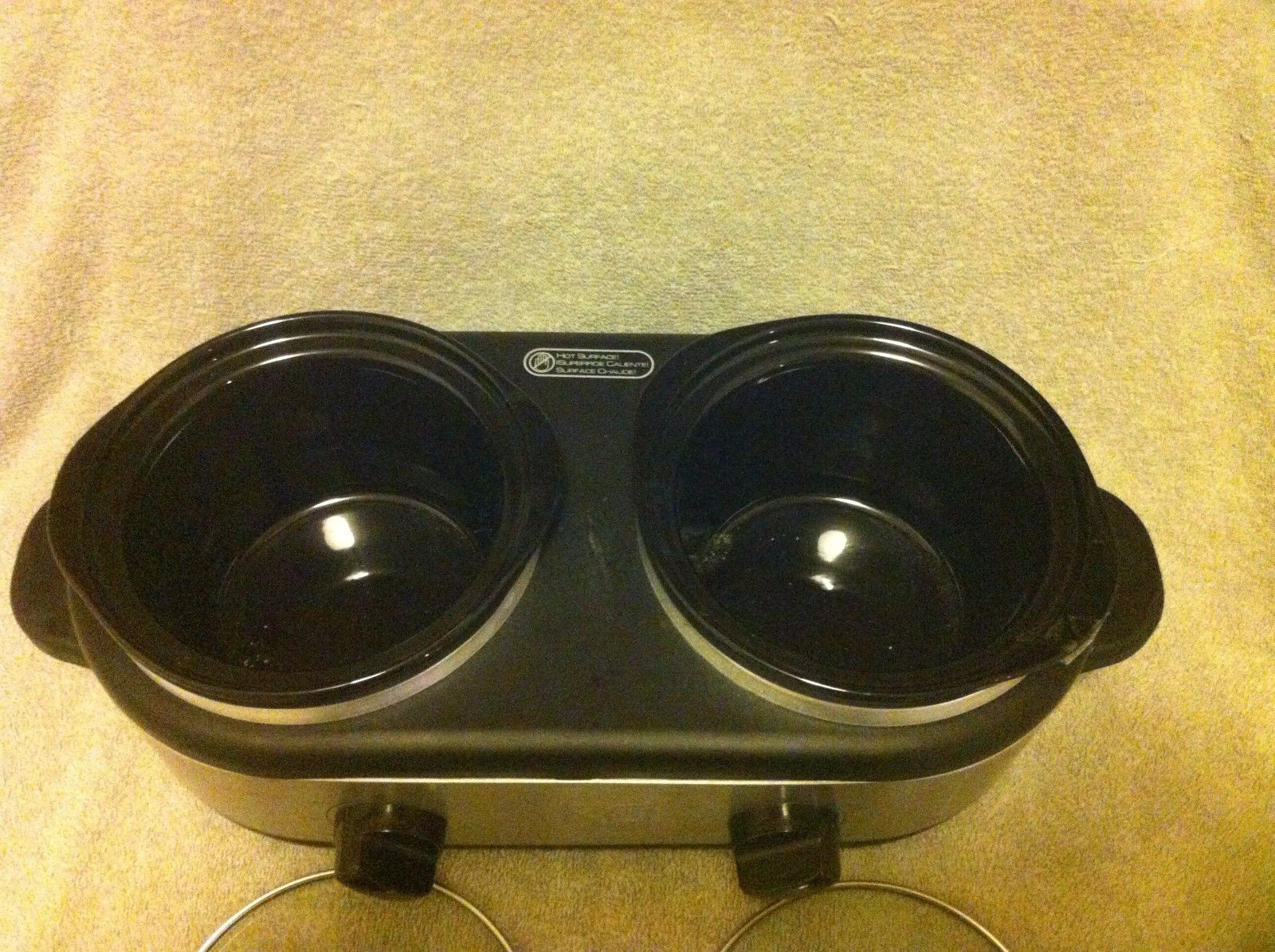 TRU 2 QT SLOW COOKERMODEL BS2152) 1 QT SECTIONS2 CONTROLFREE