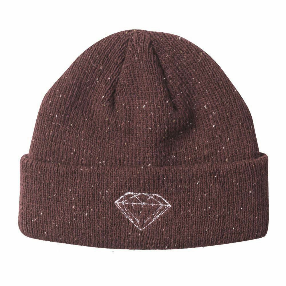 Diamond Supply Co Brilliant Beanie Burgund - Hats
