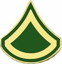 Army E-3 Private First Class Military Rank Lapel Pin - $13.53