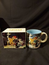 Vtg Walt Disney Classic Bambi Coffee Mug 12oz Japan Exclusive Thumper Flower  - $19.34