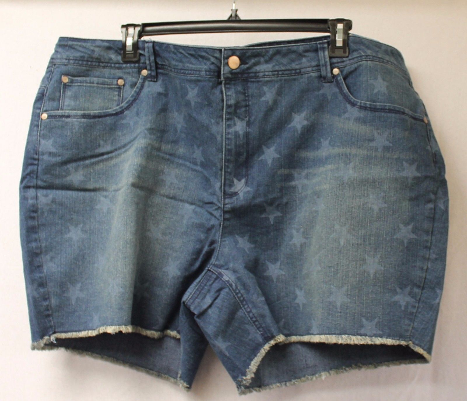 faded glory jean shorts plus size