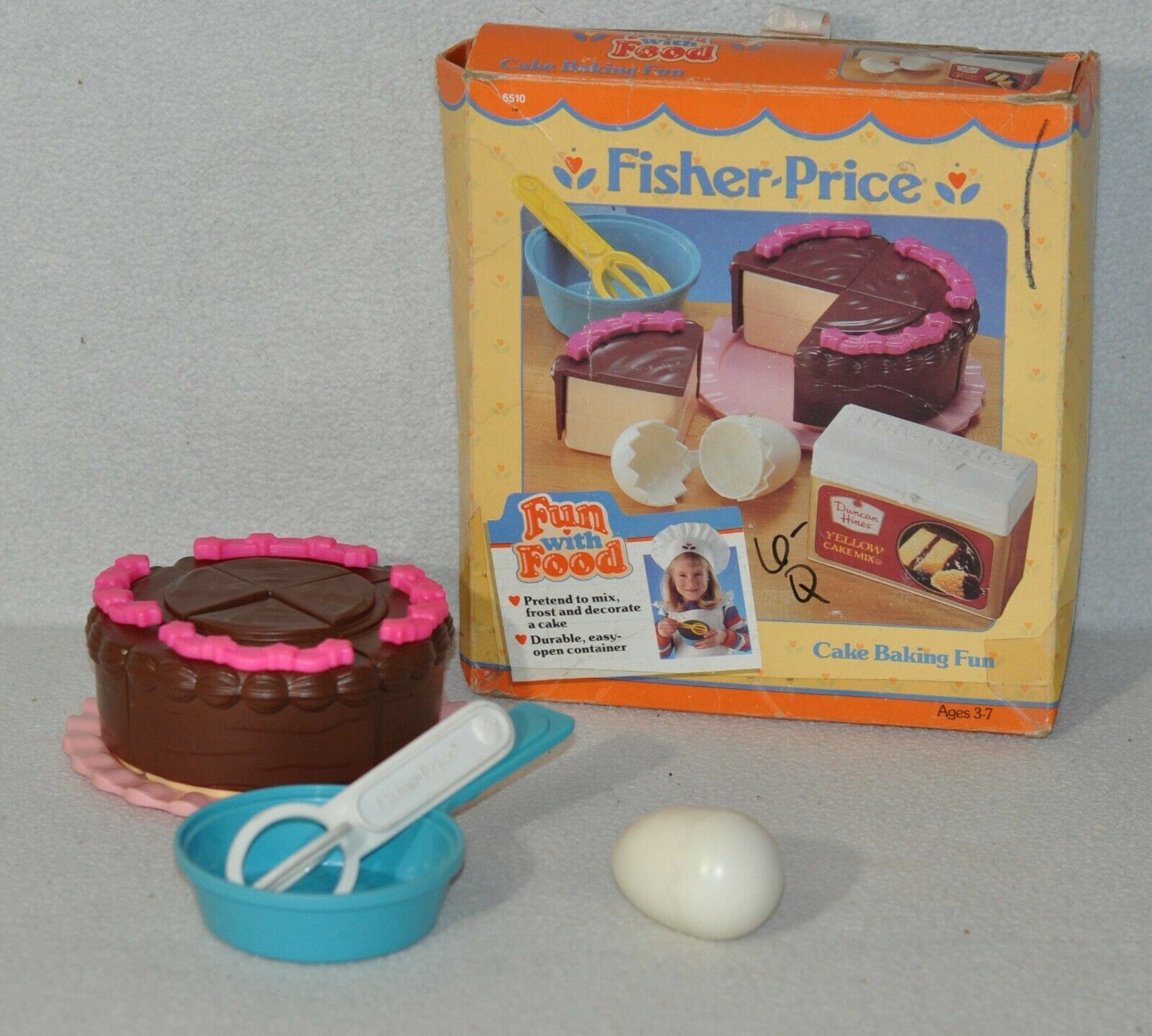vintage fisher price fun with food