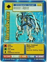 Bandai Digimon Card 1999 - Marine Devimon St-39 Lightly Played - $1.80
