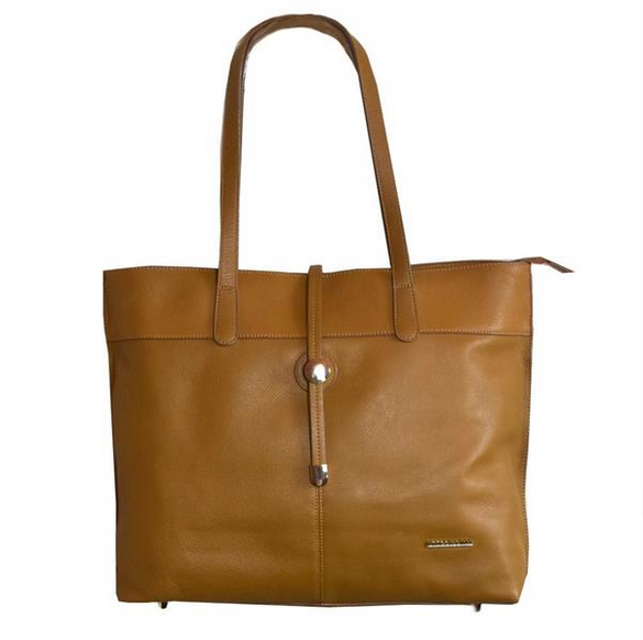 stella and max leather tote bag