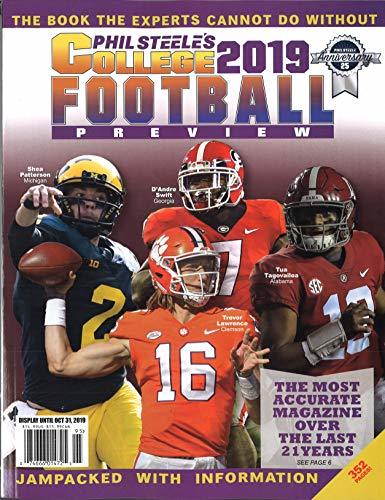 Phil Steele's 2019 College Football Preview - National Cover [Single ...