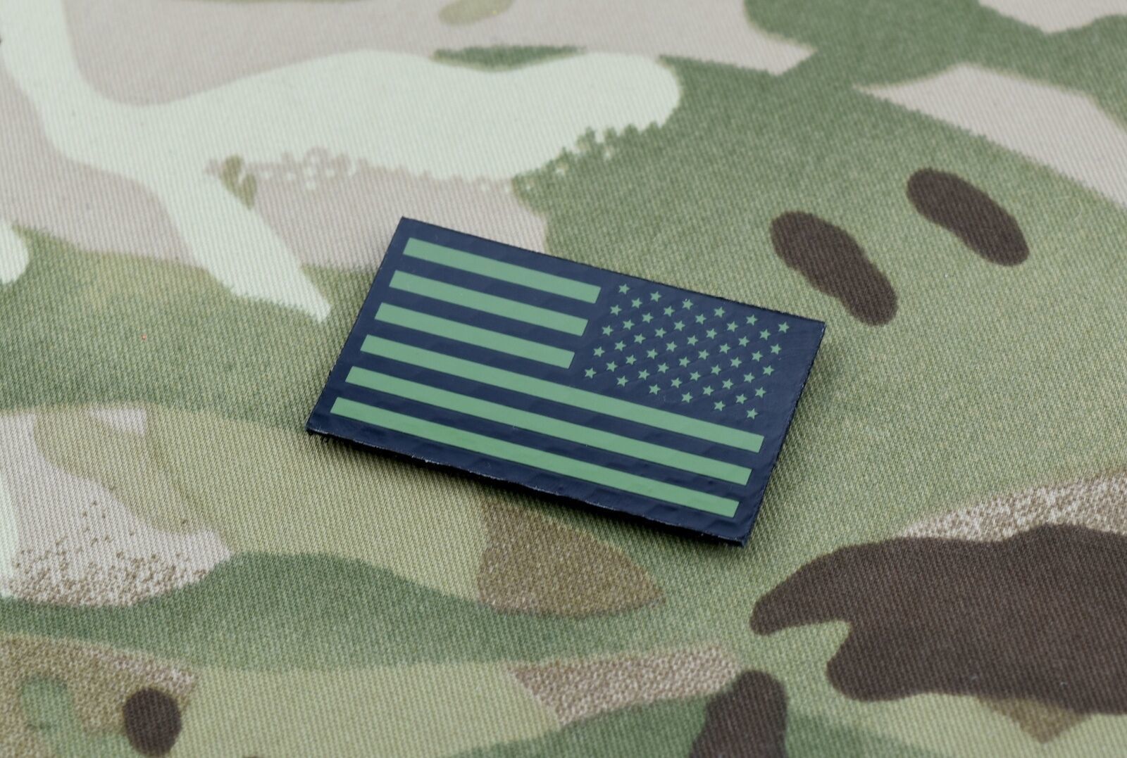 Reverse Mini-SMALL US Flag Patch Green/Black NSWDG CAG NSW DEVGRU DELTA ...