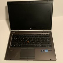 Hp Laptop Intel Core i5 Vp Pro no hardrive not working Gray For Parts. 13 Inch - $42.08