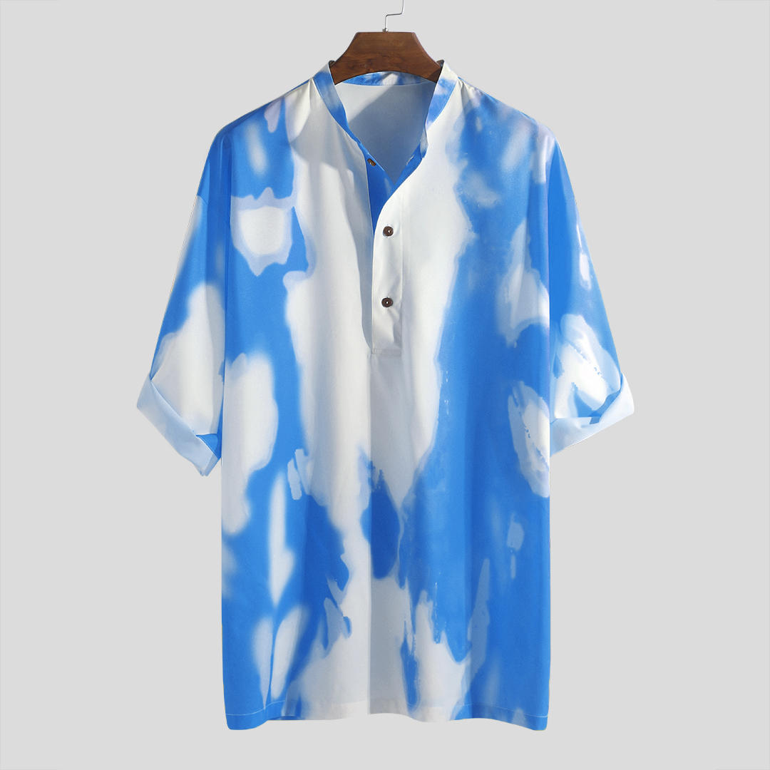 half tie dye shirts