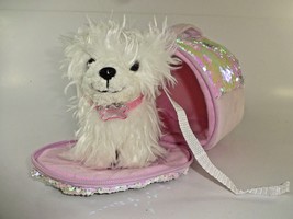 white maltese stuffed animal