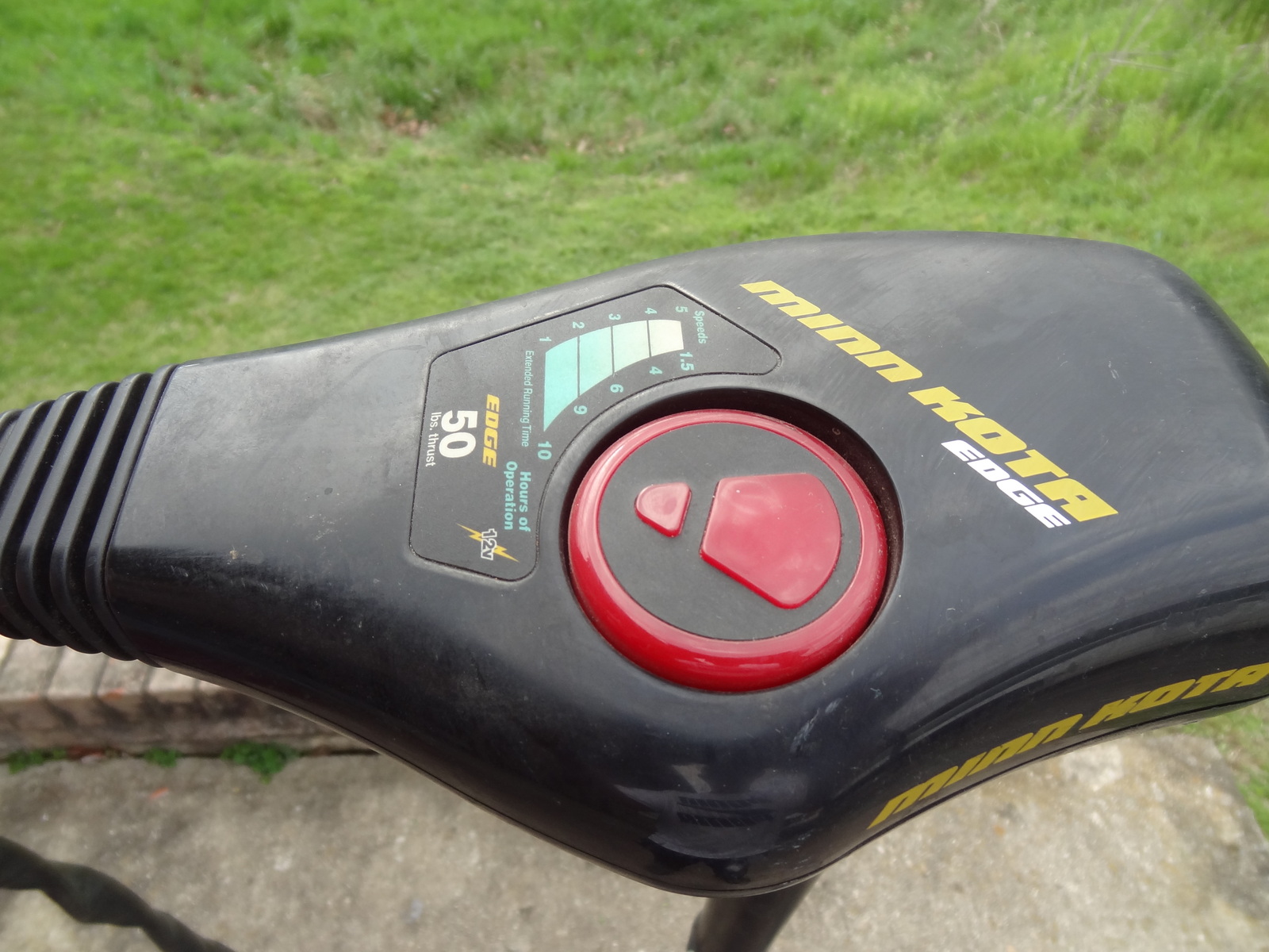 MINN KOTA MINNKOTA EDGE TROLLING MOTOR 50 LB WITH FOOT CONTROL WORKS WELL Complete Trolling Motors