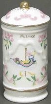 Lenox Porcelain Carousel Spice Jar - Nutmeg - $27.83
