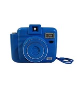 SHARPER IMAGE Instax IC2018 Instant Camera Blue Compact Portable Tested ... - $29.99