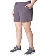 NWT!!! Mondetta Womens Pull-On Short, Purple Charcoal, X-Small - $17.81