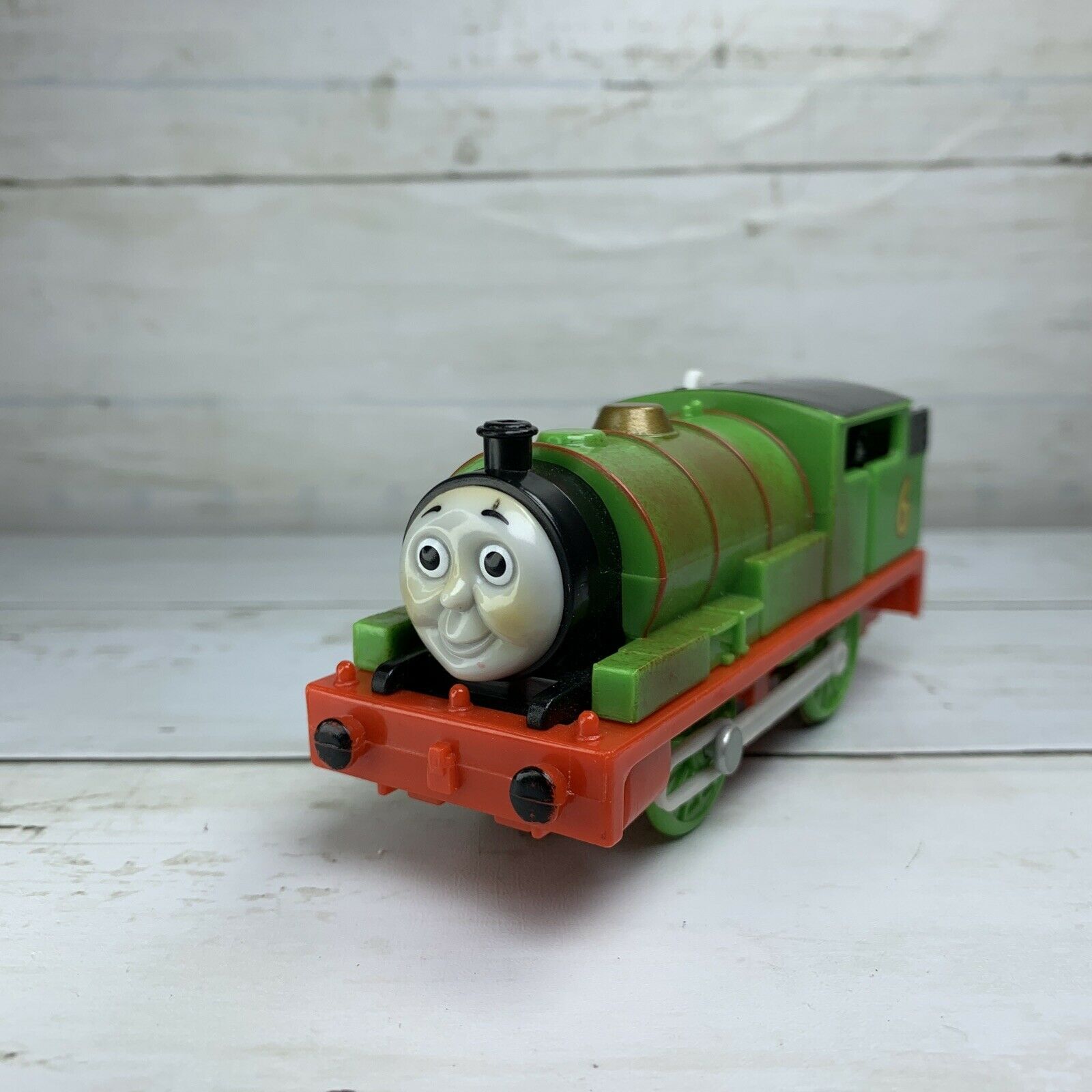 Thomas Train Engine Trackmaster Motorized Battery Operated Dirty Percy ...