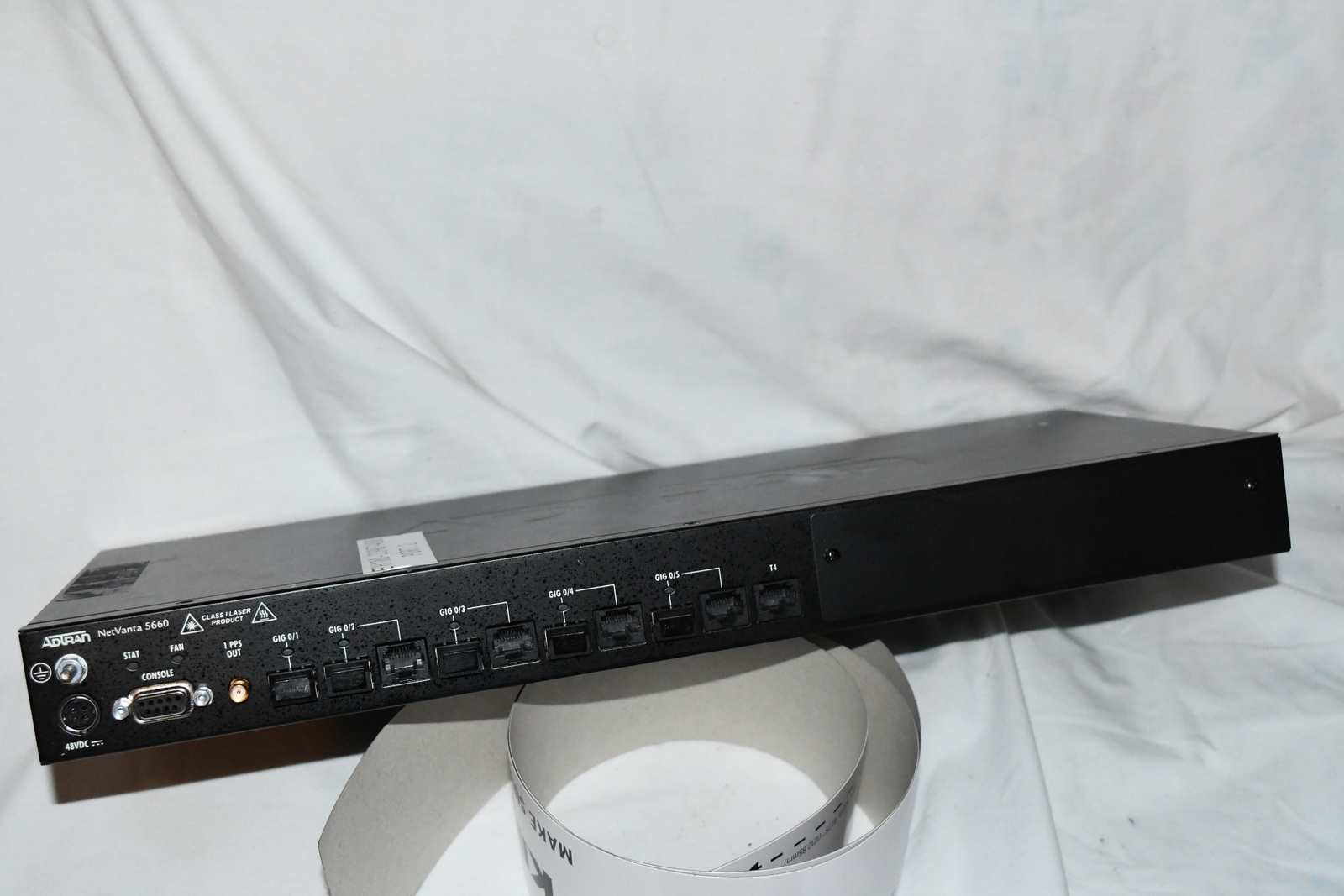 Adtran Netvanta 5660 17025660F1 Gigabit Router No ac plug w6b 11/22