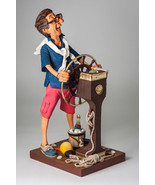 Captain Of The Ship Guilermo Forchino Figurine Nautical Sailor Sea Figur... - $568.73