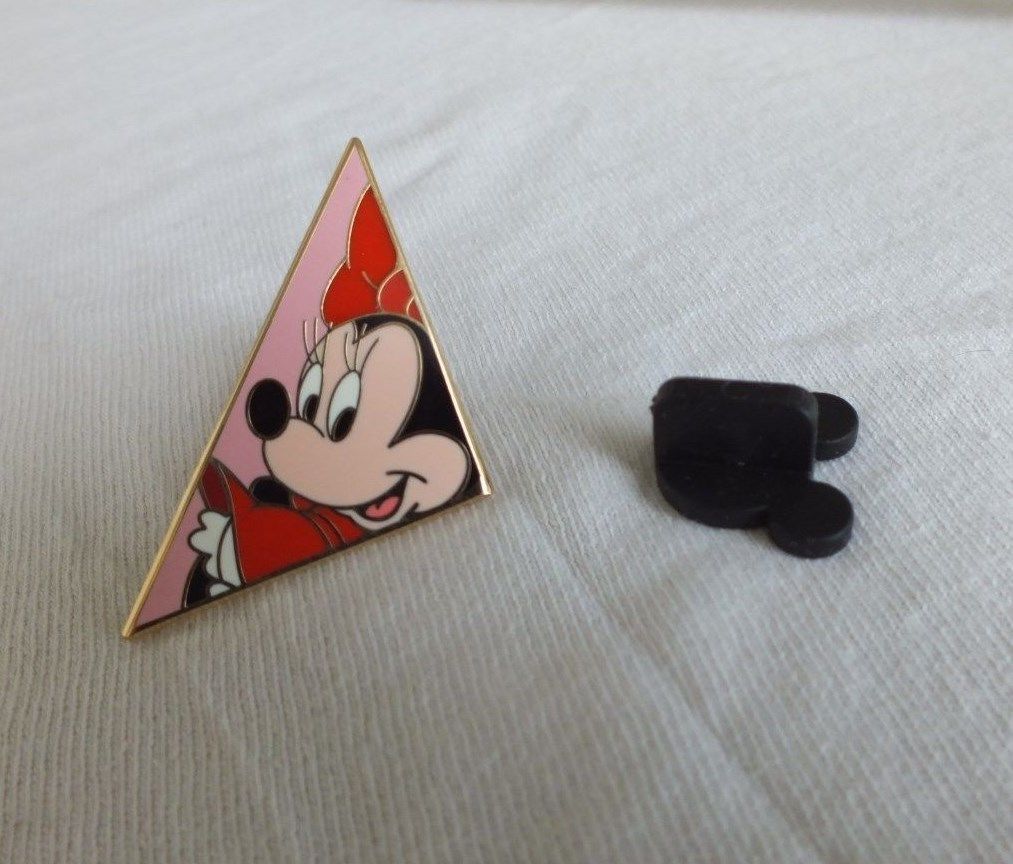 Mickey Mouse and Friends Tangram Set Minnie Mouse Triangle Disney Pin