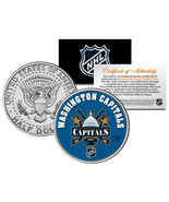 WASHINGTON CAPITALS NHL Hockey JFK Kennedy Half Dollar U.S. Coin * LICENSED * - $8.56