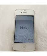 iPhone 4 Model A1387 16gb White AT&amp;T (FOR PARTS) - $29.99