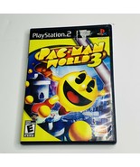 Nanco Pac-Man World 3 Sony PlayStation PS2 2005 Pac Man. CIB manual test... - $17.41