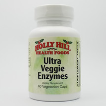 Holly Hill Health Foods, Ultra Veggie Enzymes, 60 Vegetarian Capsules - $19.99
