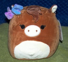 Squishmallows TOMAR the Brown Horse 7&quot;H NWT - $15.88