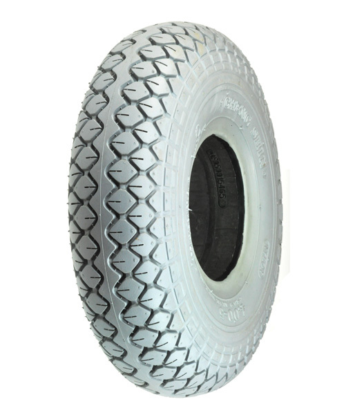 X1) 3.00-4 C154 Foam-Filled Gray Tire 10”X3” 260X85 mobility scooter Cheng-Shin