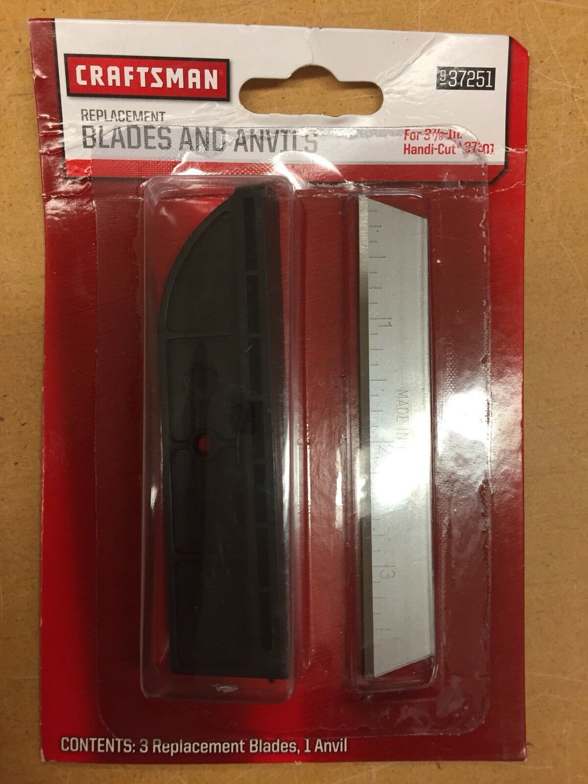 Ronan Craftsman OEM 37/8 Inch MultiCut HandiCut Replacement Anvil