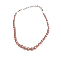 Pink champagne necklace 393 - $22.00