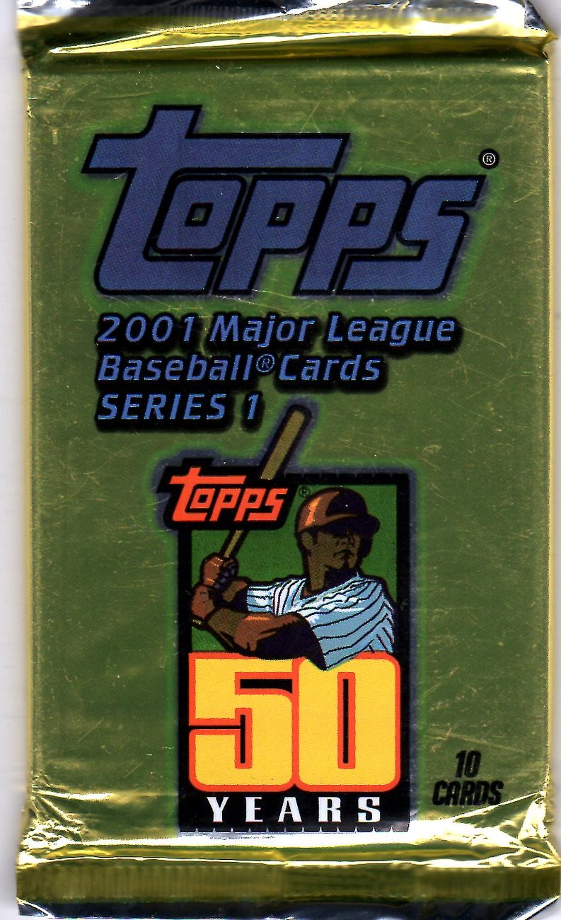 Topps 2001 Major League Baseball Cards Series1 Sports Trading Cards