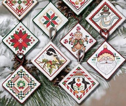 More Ornament Addiction BK456 christmas cross stitch chart Stoney Creek ...