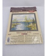 RiolIs Estuary River Landscape Counted Cross Stitch 1605 - $20.56
